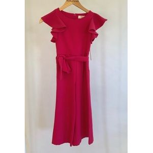 Girls pink appearance/interview suit